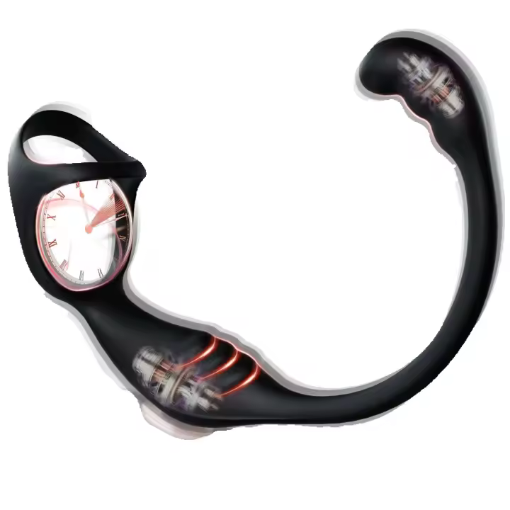 Leten Vibrador Anal Control Remoto Masajeador de Prostate con Anillo Vibrante para Retarde la Ejaculación Juguetes Sensuales para Adultos - 1