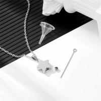 Collar de cremación para cenizas, colgante de acero inoxidable, soporte para cenizas, joyería conmemorativa - details 1