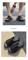 Sandalias de Cuero de Vaca de Verano Tenda Casual de Moda para Hombres - details 2