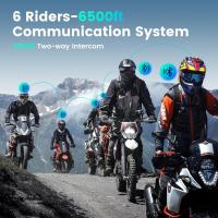 Intercomunicador para Motocicleta G-Max Casco de 6 Conductores con Control de Voz Cable Desmontable - details 12