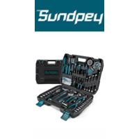 Caja de Herramientas 379 Piezas - Juego de Herramientas con Cajón Portátil Completo para Reparaciones Domésticas y Automotrices Kit de Herramientas para Manitas DYIers y Propietarios de Hogares - details 14