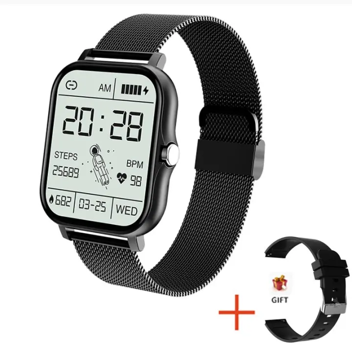 Reloj mujer inteligente Fitness deporte Bluetooth llamada sano ritmo cardíaco hombre reloj - 1