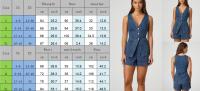 Traje de pantalones cortos de mezclilla para mujer, sin mangas, cuello en V, Top dividido con una hilera de botones, chaleco, pantalones cortos de pierna ancha de cintura alta, conjuntos para mujer 2025 - details 0