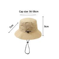 Quick Drying Fisherman Caps Women Men Outdoor Sun Anti-UV Protection Panama Hats Waterproof Camping Foldable Bob Bucket Sunhats - details 2