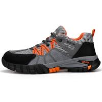 Zapatillas de trabajo con punta de acero para hombre, zapatos de seguridad a prueba de perforaciones, botas, calzado de seguridad indestructible a la moda, novedad de 2023 - details 2