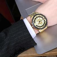 Reloj de Acero Inoxidable con Cuarzo de Lujo CURREN 8333 Accesorio Individual para Hombres de Negocios Resistente al Agua Moda Casual - details 12
