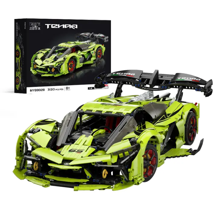 MoYu Lamborghini 3000 GTR Versión de Pista Kit de Bloques de Construcción de Coche Deportivo - 1