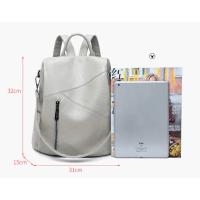 Mochila De piel auténtica para mujer, bolso de hombro de piel de vaca con retales, antirrobo, para viaje, universidad, 2023 - details 0