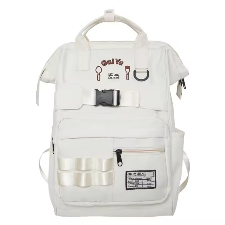 Mochila de Nylon Grande Ideal para Estudiantes, Uso Escolar, Viajes - 1