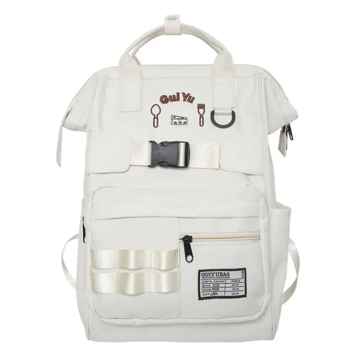 Mochila de Nylon Grande Ideal para Estudiantes, Uso Escolar, Viajes - 1