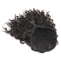 Extensión de cola de caballo rizada y ondulada profunda ombré, rizos Afro, cola de caballo con cordón, peluca con Clip, postizo de cola de caballo esponjoso para uso diario - details 18