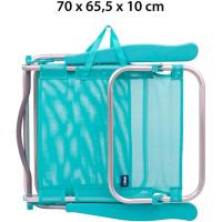 Sillas de Playa Plegables Ligeras Portátiles, Bajables y Reclinables de 4 Posiciones - details 6