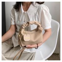 Bolso de Mano de Rayas Cinteladas Bolso de Verano de Moda para Mujeres - details 13