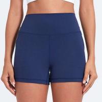 Pantalones cortos deportivos informales para Yoga, cintura alta, gimnasio, ejercicio, correr, tenis, Fiess - details 11