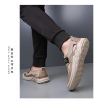 Sandalias de Verano Transpirables para Hombre Zapatos de Punta Versátiles de Moda - details 0