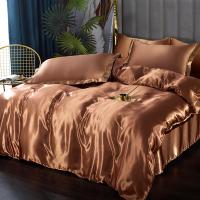 Juego de Ropa de Cama de Seda de Lujo con Funda de Edredón y Juego de Línea de Cama para Soltero Doble King Tamaño Diseño de Juego de Cama por Diseñador - details 7