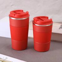 Taza de Vacío Aislada de Acero Inoxidable 304 Estilo de Cuero de Tercera Generación - details 5