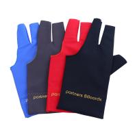 Juego antideslizante accesorios de billar mano izquierda guantes para taco de billar guantes de billar guante de dedo separado guante de tres dedos - details 5