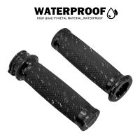 Manillar Universal para motocicleta, empuñaduras negras de 1 "para Harley y 25mm, Touring, Road King, Dyna, VRSC, Sportster XL, 883, 1200, XR, Softail - details 14