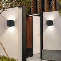 4 Piezas Aplique de Pared Interior/Exterior 12W Aplique Exterior Pared 3000K Blanco cálido Ángulo de haz Ajustable Negro Apliques Pared Led Impermeable - details 27