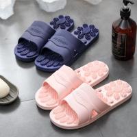 Home Slippers Foot Massage Women Summer Sandals House Bathroom Slipper Non-slip Soft Sole Men Indoor Hotel Couples Shoes - details 7