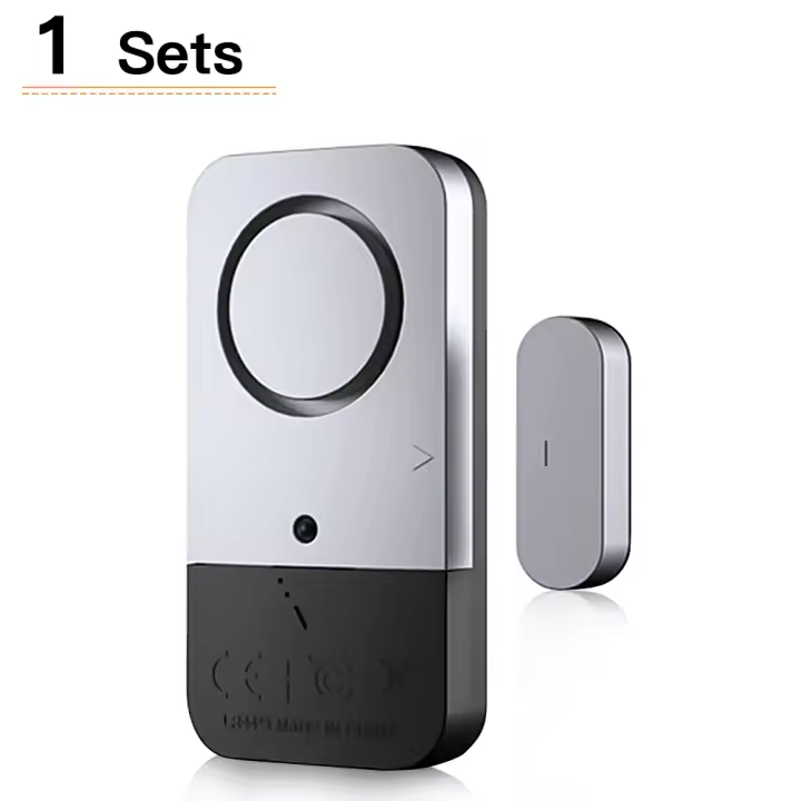 Alarma de Seguridad para el Hogar Elecpow Sensor Magnético para Puertas y Ventanas Alarma Antirrobo Inalámbrica 120dB para Niños - 1
