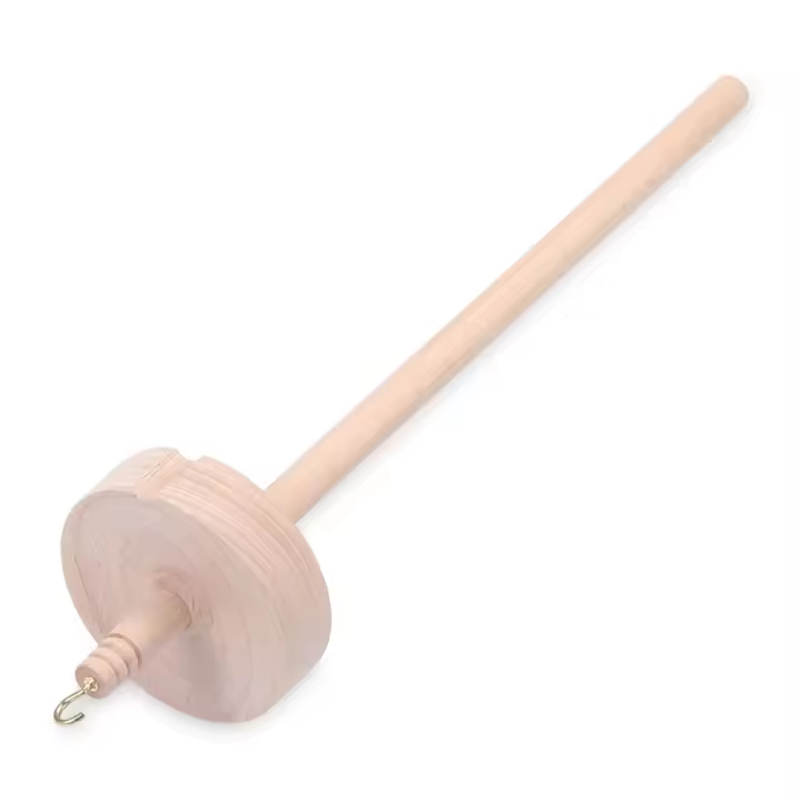 Herramientas de almacenamiento de accesorios de costura, husillo hecho a mano, hilo giratorio de madera maciza, gran oferta - 1
