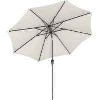 Sombrilla de Jardín 300 cm, UPF 50+, Parasol, 30 ° de Inclinación en dos Direcciones, con , para Patio, Terraza, , Piscina, sin Base, Beige GPU30BE - details 35
