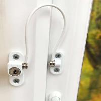Cerradura infantil, protección metálica, tapón antirrobo, limitador de ventana, armario con cerradura, nuevo - details 0