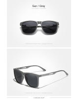 KINGSEVEN-gafas De Sol polarizadas con montura De aluminio para hombre y mujer, lentes cuadradas, UV400, TR90, 2023 - details 4