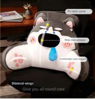 Almohada multifuncional para cabecero de cama, cojín grande de dibujos animados, bolsa suave para sofá - details 2