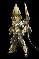 Daban 6642S Phenex NT 1/100 MG Figura de Acción de Unicornio Dorado Electroplate - details 0