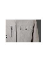 Chaqueta Ligera de Primavera para Hombres Ajuste Delgado, Corte Casual, Material de Poliéster, Cierre de Cremallera, Ideal para Trabajo y Uso al Aire Libre - details 12