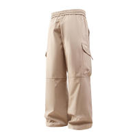 Pantalones informales de movimiento para hombre, pantalón Cargo transpirable, a la moda urbana, holgados, lisos, de pierna ancha, rectos, para primavera y otoño - details 4