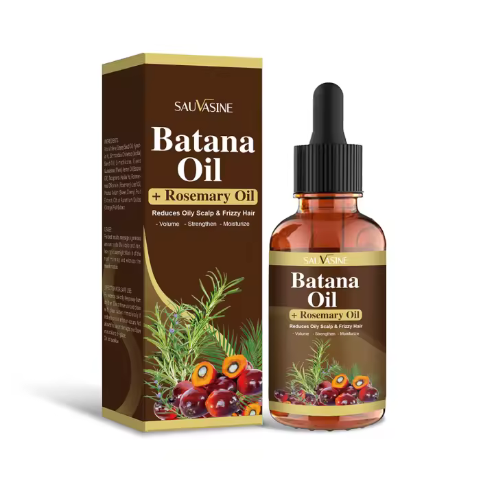Aceite de Batana con Romero para el crecimiento del cabello, aceite orgánico para fortalecer el cuero cabelludo nutritivo, cuidado del cabello, Aceite Esencial Hidratante, 30ML - 1