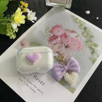 Funda de silicona con pulsera de perlas láser para accesorio electrónico de moda profesional - details 9