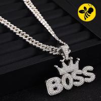 Colgante de Rapero Hip Hop Guapo Corona Boom para Rayos de Sol Gafas Sunglasses - details 1