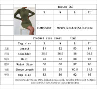 Elegante vestido de estilo ligero y maduro para mujeres, medio cuello alto, cintura alta y falda corta - details 0
