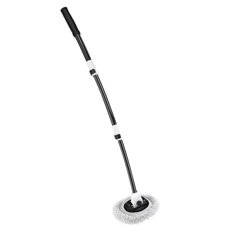 Soft Chenille Wash Brush Telescopic Handle Mopa for r Cleaning Auto Accessories - 1
