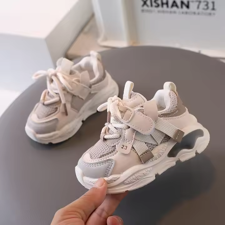 Calzado no formal para niños, niñas y niños pequeños, calzado deportivo para correr, guarderías, escuelas, redes transpirables - 1