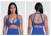SHINBENE-Sujetador deportivo con giro frontal y trasero, sostén largo para entrenamiento de Yoga, Top corto sin mangas para Yoga - details 17