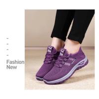 Zapatos deportivos transpirables a la moda para mujer, calzado informal de corte bajo para primavera, nuevo estilo, plantilla de EVA cómoda superior de malla - details 18