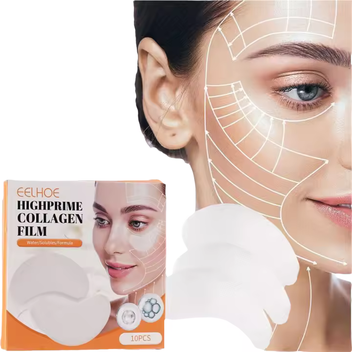 Mascarilla hidráulica de colágeno soluble para el área de los ojos para reafirmar la piel oscura - 1