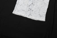 BUNO-vestido de encaje transparente para mujer, maxivestido Sexy de manga larga con cuello redondo, vestido de vaina, bata de noche impresionante - details 10