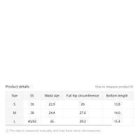 Pantalones cortos deportivos de 3 piezas para mujer, Shorts de cintura alta para correr, Fitness, entrenamiento, Yoga - details 2
