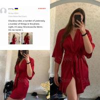 Bata de satén para mujer, lencería íntima, ropa de dormir sedosa, regalo de boda nupcial, bata de baño tipo kimono informal, camisón Sexy - details 23