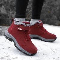 Botas de mujer, zapatillas, botas Faus, zapatos de exterior para hombre, botas de nieve impermeables, tobillo Hombres - details 17
