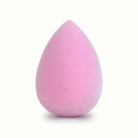 Las gotas de agua no comen puff terciopelo azul huevo ultra fino flocado belleza licuadora esponja super suave - details 5