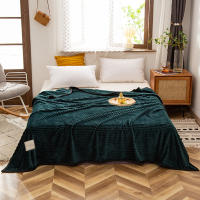 Manta de lana suave y esponjosa de dos lados para sala de estar, oficina y dormitorio, manta cálida de invierno - details 2
