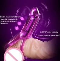 Leten 1/10 juguetes sexuales de frecuencia, vibradores de clítoris para estimulador de clítoris, consolador masculino de doble anillo, vibrador de masaje - details 2